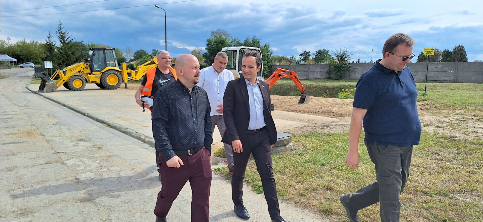Wicewojewoda Mazowiecki Patryk Fajdek z wizytą w Ośrodku Szkolenia Zawodowego w Mińsku Mazowieckim