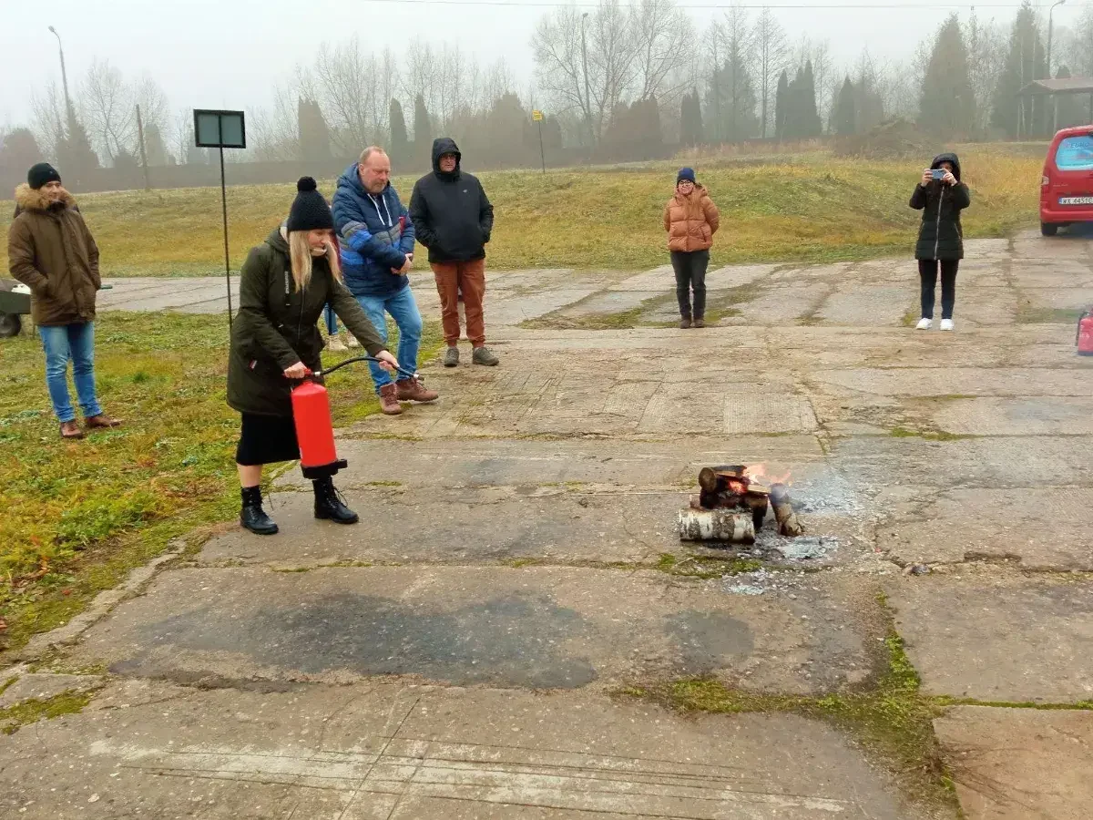SZKOLENIE Z OCHRONY PRZECIWPOŻAROWEJ